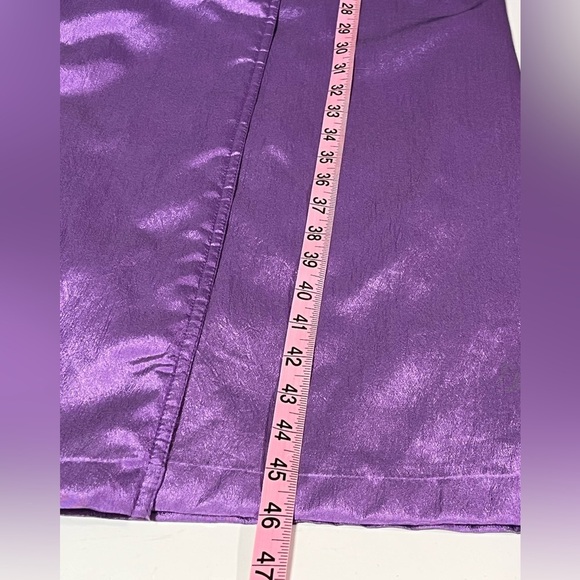 Cyclone vintage metallic purple size 4 trench raincoat - Picture 15 of 15